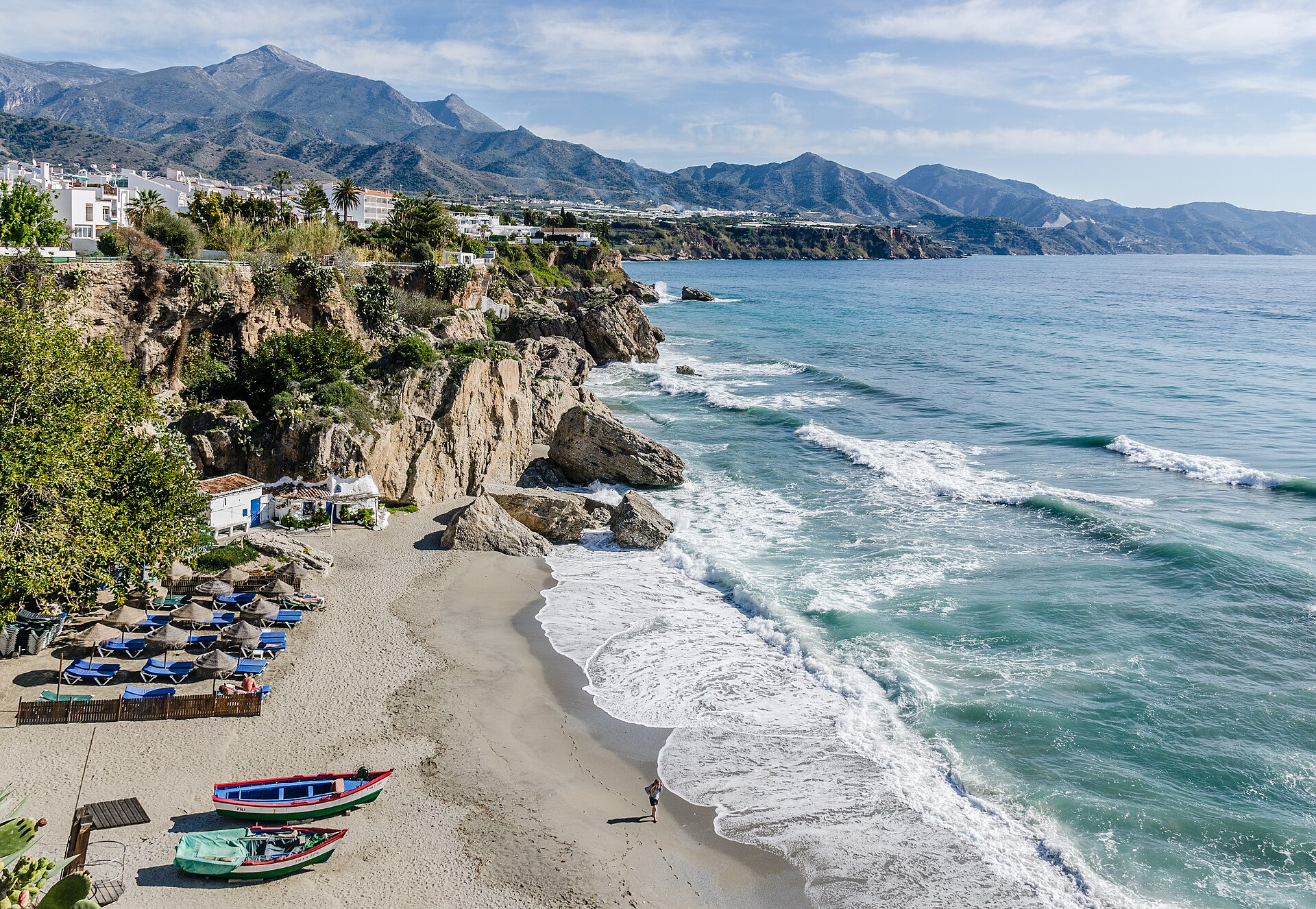 Nerja and the Balcón de Europa, Costa del Sol